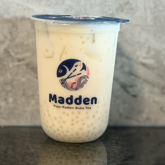 Peach sago.