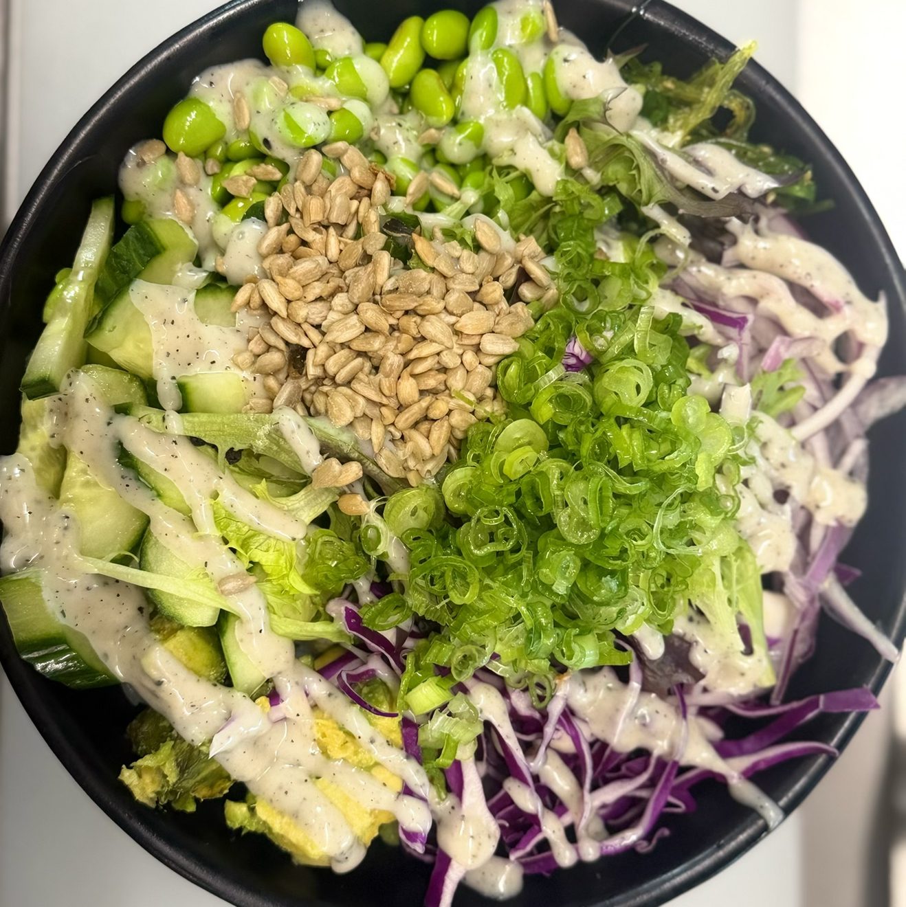 Vegetable Poke Bowl.