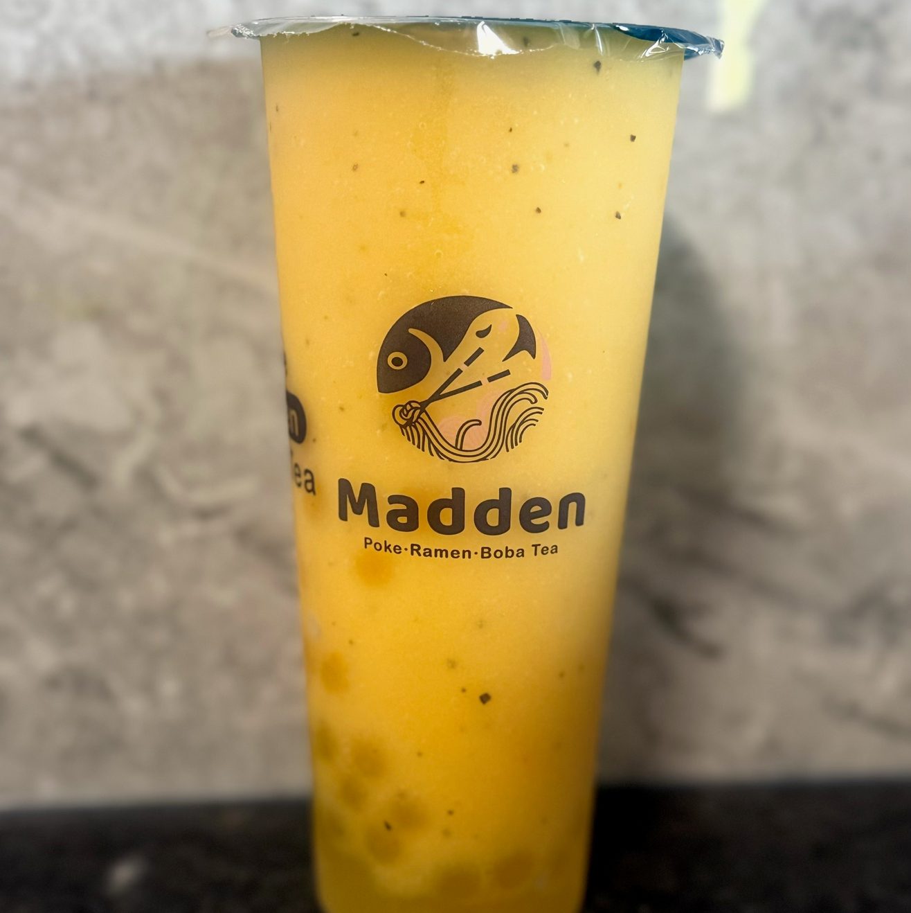 Passionfruit Slush.